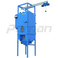 KB-TB Fully Enclosed Bulk-Bag Unpacker (Manual Bag Opening) · визуализация производителя